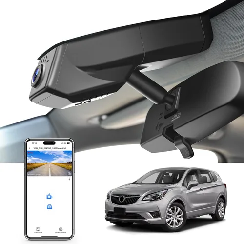 Vista 19 de Mangoal Cámara de tablero delantera 4K y trasera de 1080p para Buick Enclave 2018-2024 (modelo A), se prefiere Base Essence Premium Avenir