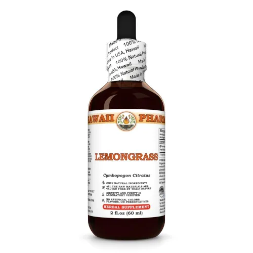 Vista 2 de HawaiiPharm Extracto líquido de citronela (Cymbopogon Citratus) 2x2 oz