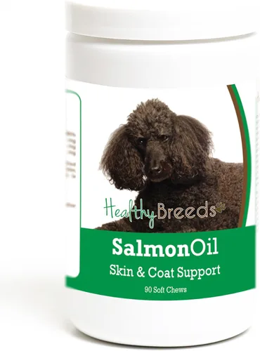 Vista 309 de Healthy Breeds Affenpinscher - Masticables suaves de aceite de salmón, 90