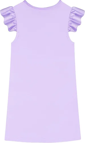 Vista 3 de MACCHO Girls Princess Fantasy Dress Toddler Flutter Sleeve Casual Clothes Daily Home Wear