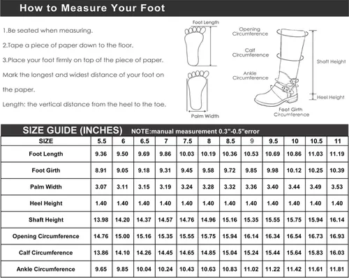 Vista 7 de GLOBALWIN Botas altas hasta la rodilla para mujer, botas de equitación cómodas para mujer, tacón bajo
