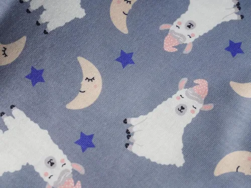 Vista 7 de Vopmocld Conjunto de pijama de manga corta de verano para niñas grandes, lindos patrones de gato, ropa de dormir Nighty 100% algodón