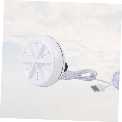 Vista 7 de 1 Unidades USB portátil mini lavadora de lavandería máquina de limpieza de turbina de alta frecuencia para ropa de viaje diseño ligero para fácil