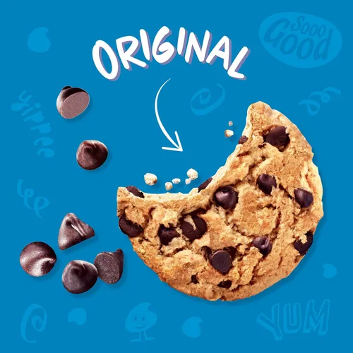 Vista 5 de CHIPS AHOY. Paquete original de galletas y galletas masticables, tamaño familiar, 3 paquetes