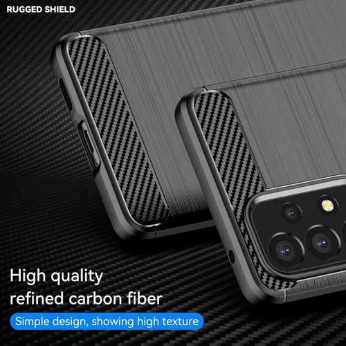 Vista 6 de M MAIKEZI Funda para Samsung A53 5G, funda para Galaxy A53 5G, con protector de pantalla HD, absorción de golpes flexible de TPU parachoques de goma
