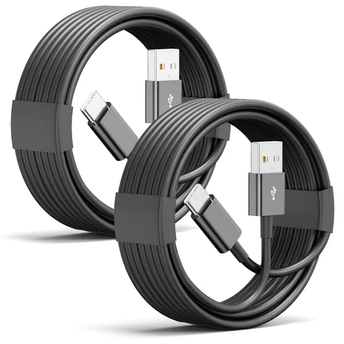 Vista 9 de Cable USB A a USB C para iPhone 18/17/16/15 Cable USB C CarPlay de 3 pies Negro
