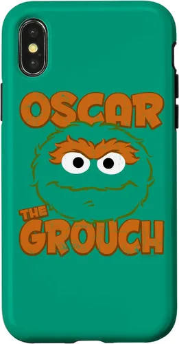 Vista 4 de Funda sándwich para iPhone 14 Sesame Street Oscar the Grouch