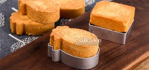 Vista 7 de LoBake Molde rectangular de aluminio para pastel de piña de acero inoxidable presionando sello mooncake molde fondant galletas moldes DIY