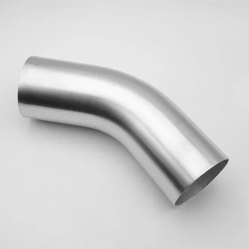 Vista 8 de AC PERFORMANCE Tubo recto de intercooler de aluminio de 1" (25mm) OD, tubo de admisión de aire con acabado cepillado