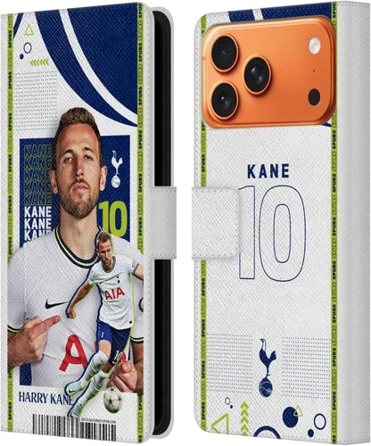 Vista 77 de Head Case Designs Officially Licensed Tottenham Hotspur F.C. Cristian Romero 2022/23 First Team Leather Wallet Case Compatible with Apple iPhone 11