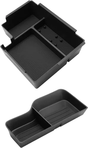 Vista 6 de CDEFG 2Pcs for 2026 Ford Explorer Center Console Organizer for 2025 2026 Explorer (Active/ST-Line/Tremor/Platinum/ST) Accessories Middle Console