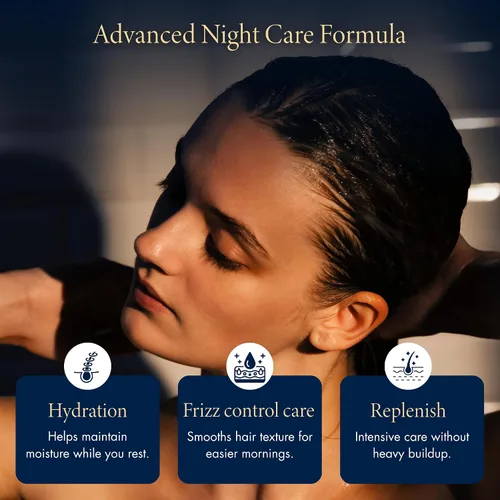 Vista 3 de YOLU - Acondicionador profundo para cabello dañado - Acondicionador hidratante japonés durante la noche - Desenredante antiencrespamiento