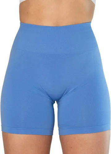 Vista 4 de AUROLA Intensify - Pantalones cortos de entrenamiento para mujer, sin costuras, para gimnasio, yoga, correr, deporte, ejercicio activo, fitness