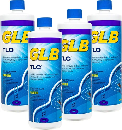 Vista 4 de GLB Pool and Spa Products 71028 Limpiador de agua para piscinas TLC de 1 cuarto de galón