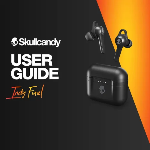 Vista 7 de Skullcandy Indy Fuel - Auriculares inalámbricos intraurales, carga inalámbrica, batería de 30 horas, micrófono, funciona con dispositivos iPhone
