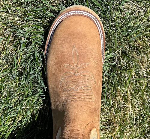 Vista 6 de Roper Toe Natural Tan Sinsation Botas de suela de crepé grueso