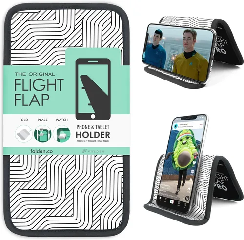 Vista 18 de Soporte flexible para tablet de avión, soporte flexible para teléfono celular y tableta, extra grande de 12 x 7 pulgadas, soporte plegable