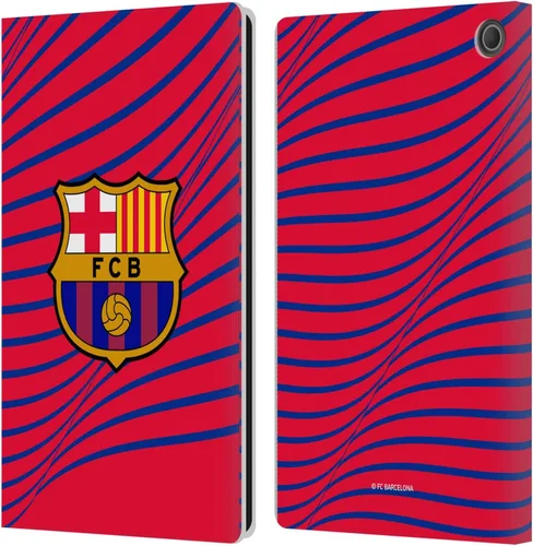 Vista 30 de Head Case Designs Funda de piel con licencia oficial del FC Barcelona Barca Crest Graphics compatible con Kindle Paperwhite 5 (2021)