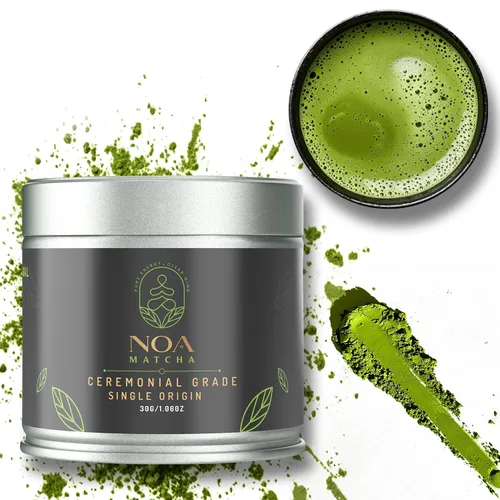 Vista 2 de NOA Matcha Matcha de origen único de grado ceremonial