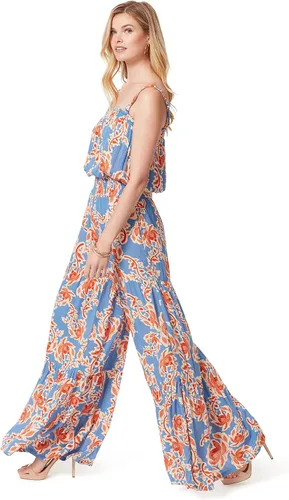 Vista 2 de Jessica Simpson Mono fruncido con correa Devyn para mujer