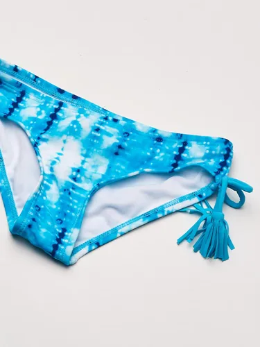 Vista 4 de Kanu Surf Bikini Willow con cuello en V para niña, traje de baño de 2 piezas
