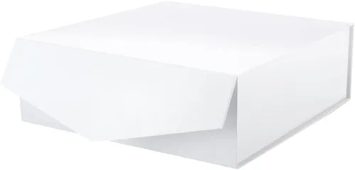 Vista 7 de Caja de regalo negra con tapa magnética para regalo Negro-9