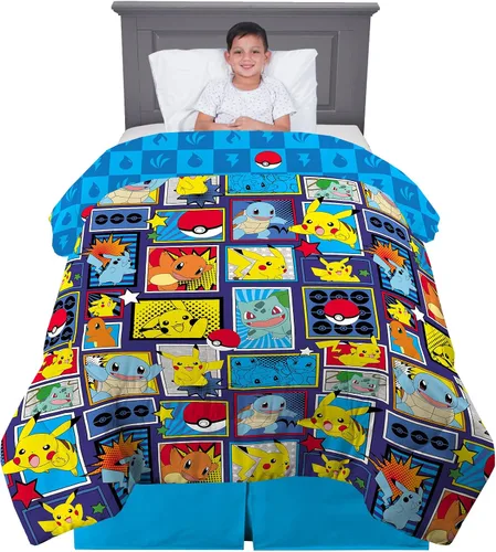 Vista 42 de Franco Ropa de cama para niños, edredón de microfibra suave, individual, Hello Kitty