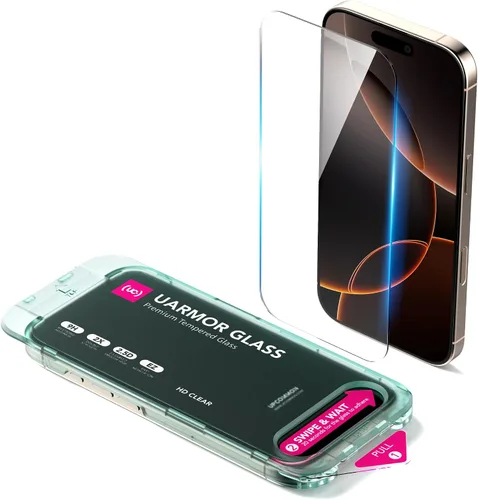 Vista 22 de UARMOR Protector de Pantalla de Privacidad de Vidrio para [ iPhone 15 Plus ] Vidrio Templado Premium 9H Anti-espía, Kits de Instalación Fácil