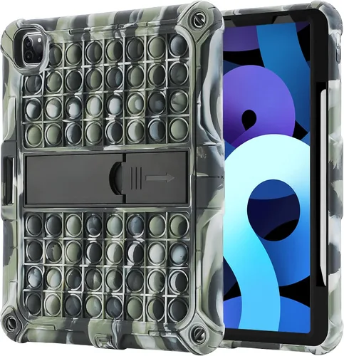 Vista 7 de Funda XZC para iPad Pro 12.9, arcoíris 2 Compatible con 2022/2021/2020/2018, 6ª/5ª/4ª/3ª generación, resistente, a prueba de golpes, 12.9 pulgadas