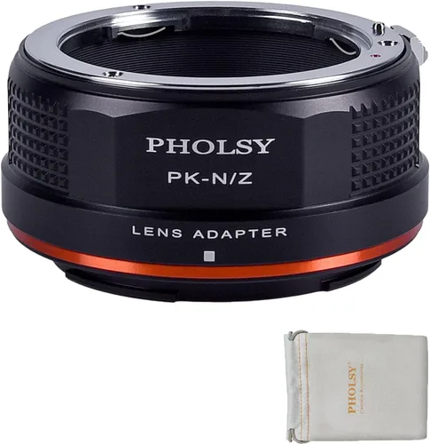 Vista 10 de PHOLSY Adaptador de montaje de lente compatible con lente Leica M39