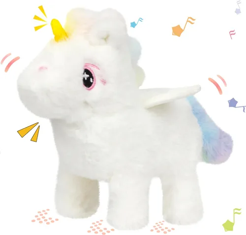 Vista 59 de Hopearl - Conejo saltarín con campana, interactivo, mascota electrónica de peluche con sonidos y movimientos, orejas que se mueven y nariz que se