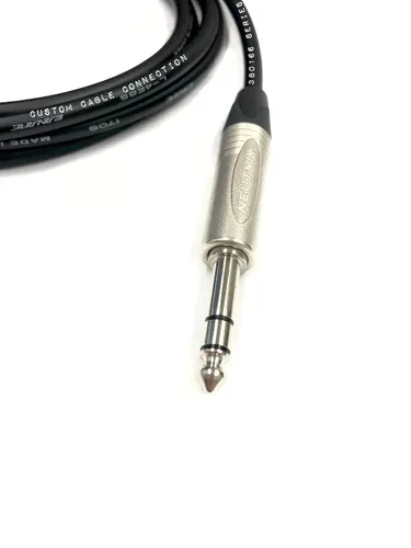 Vista 3 de Custom Cable Connection Canare L-4E6S Star Quad XLR macho de 3 pines XLR macho a 1/4" (6.35mm) TRS cable de micrófono/audio equilibrado