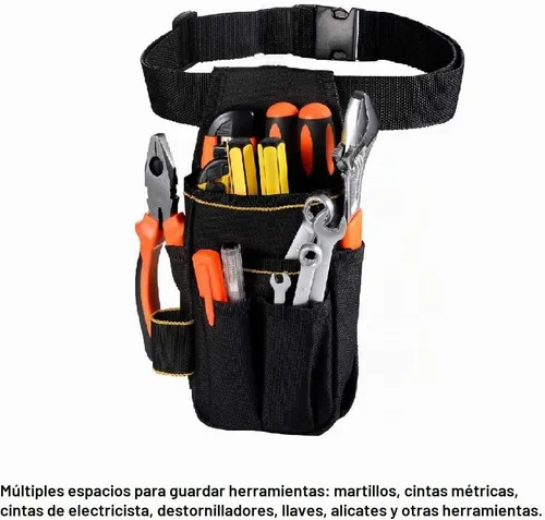 Vista 3 de Bolsa de cinturón de almacenamiento de herramientas de hardware Bolsa