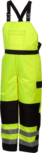 Vista 2 de Pyramex RWB46 Series Hi-Vis Winter Bib Work Pants