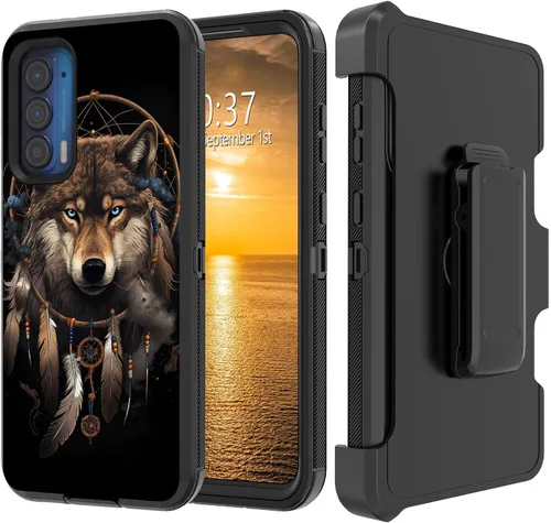 Vista 162 de Funda para Moto G Stylus 5G 2023 con funda de clip para cinturón y soporte, resistente de doble capa, resistente a prueba de golpes, para Motorola