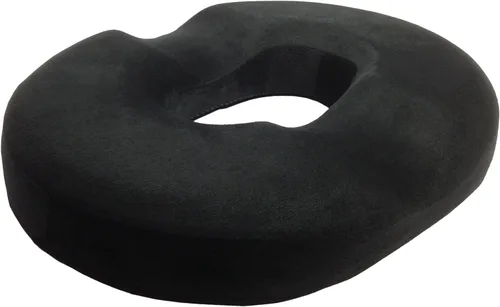 Vista 2 de Cojín acolchado multiusos para el tratamiento de las hemorroides, la próstata, embarazo, 18 pulgadas Almohada de espuma para las hemorroides, 18