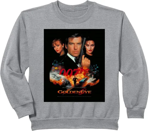 Vista 5 de Official James Bond 007 GoldenEye Sweatshirt Negro