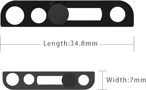 Vista 3 de Funda para cámara de teléfono, funda para cámara web compatible con iPhone X/XS/XR/XS Max/iPhone 11/11 Pro/11 Pro Max/iPhone 12/12 Mini /12Pro/12Pro