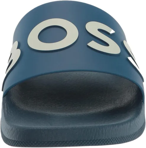 Vista 2 de BOSS Sandalias deslizantes con logotipo grande para hombre