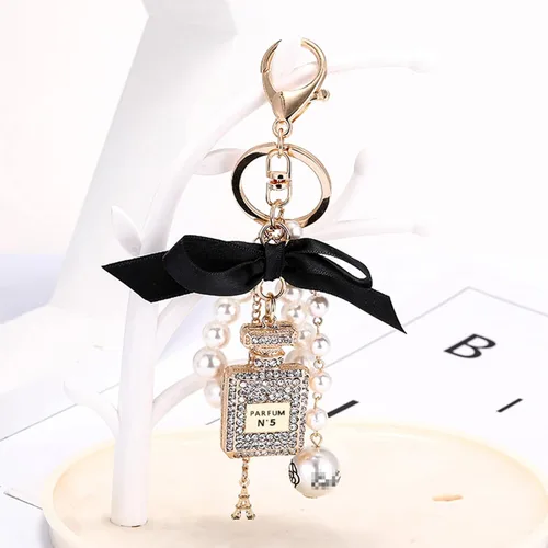 Vista 4 de WEPROSOFS Cute Keychains for Women, Key Chains for Car Keys, Keychain Accessories for Car Accessories Handbag Decorations