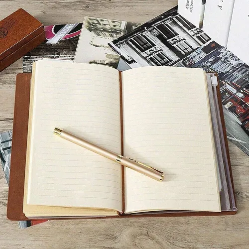 Vista 5 de Regalo para Hija de Mamá, Diario de Cuero Para Mi Hija, Diario de Escritura Rellenable de 140 Páginas, Regalos de Navidad y Cumpleaños para Hija