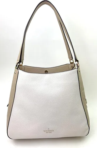 Vista 3 de Kate Spade New York Leila - Hombros medianos con triple compartimento (arena claro)
