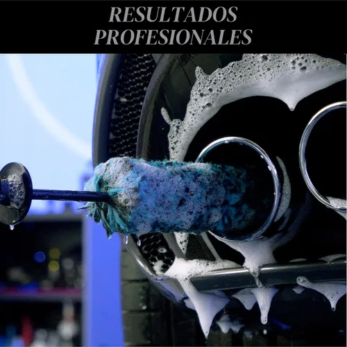 Vista 5 de VIKING Cepillo de Carretilla de Rueda, Cepillo de Limpieza para Ruedas y Kit de Detallado de Automóvil, Diámetro Regular, 16 Pulgadas de Largo