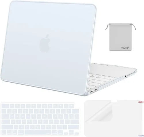 Vista 22 de MOSISO Compatible con MacBook Neo Case 13 pulgadas 2026 A3404 A18 Pro Chip Rubor