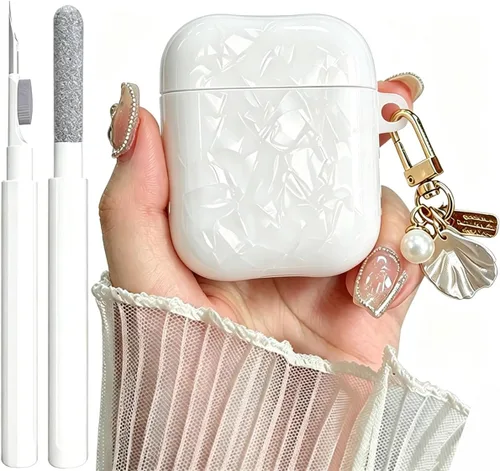 Vista 15 de Compatible con Airpods Pro 3 Funda transparente con bloqueo para teléfono, suave TPU magnético bloqueo automático Apple AirPods Pro de tercera