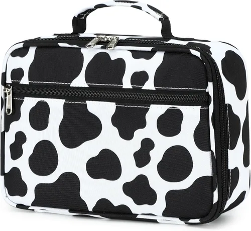 Vista 11 de abshoo Bolsa de almuerzo con aislamiento térmico para niñas, bolsa de almuerzo reutilizable, kit de bolsa de comida para niñas escolares (mariposa)