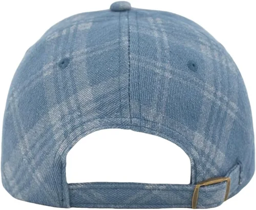Vista 4 de TSSGBL Gorra de algodón suave sin estructura, desgastada, para papá, ajustable, de perfil bajo, para mujeres y hombres Azul