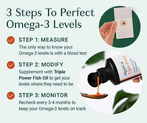 Vista 7 de ALGAECAL Kit de prueba de dedos Omega 3 – Kit de prueba casera fácil con sobre de devolución prepago, resultados rápidos y sin complicaciones