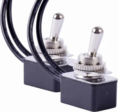 Vista 6 de Gardner Bender GSW-124 Interruptor de palanca eléctrico, SPST, ON-OFF, 6 A/120V AC, Terminal de tornillo