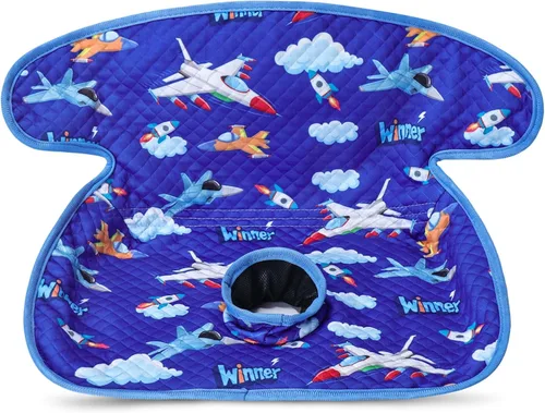 Vista 10 de COOLBEBE - Protector de asiento de coche impermeable para entrenamiento para ir al baño, color negro